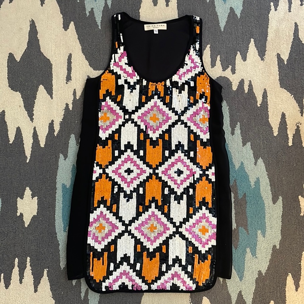 Trina Turk - size 2 sequin formal dress